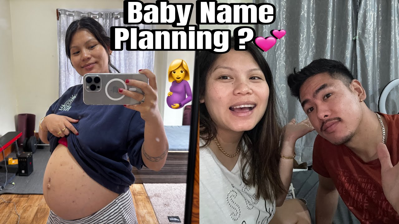 WE FIXED OUR BABY NAME🤰? ONLY 1 MONTH LEFT NOW 🥹