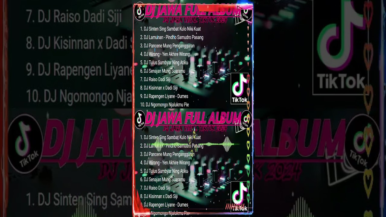 DJ JAWA FULL ALBUM VIRAL TIKTOK TERBARU 2024 FULL BASS - DJ SINTEN SING SAMBAT🎵LAMUNAN | TANPA