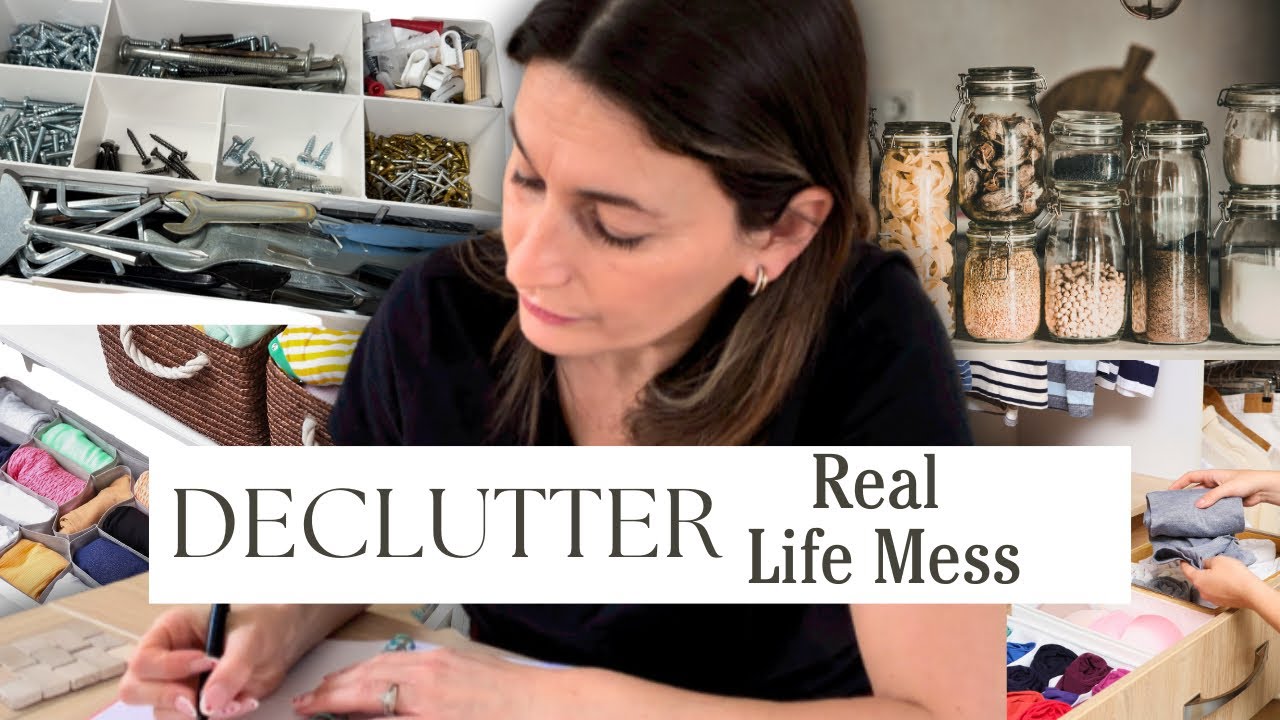 Declutter With Me | Realistic Home Organisation