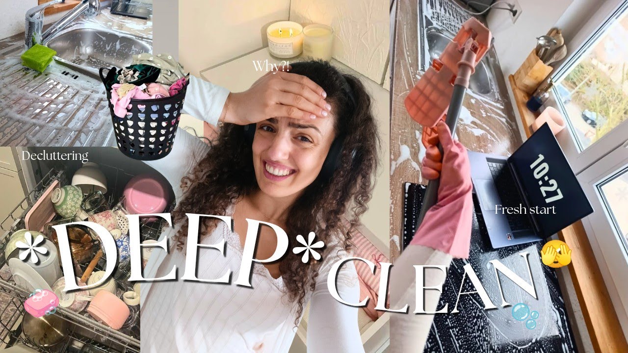 Deep Cleaning My Home🧼✨ Full Room Reset, Decluttering & Mental Fresh Start for 2026
