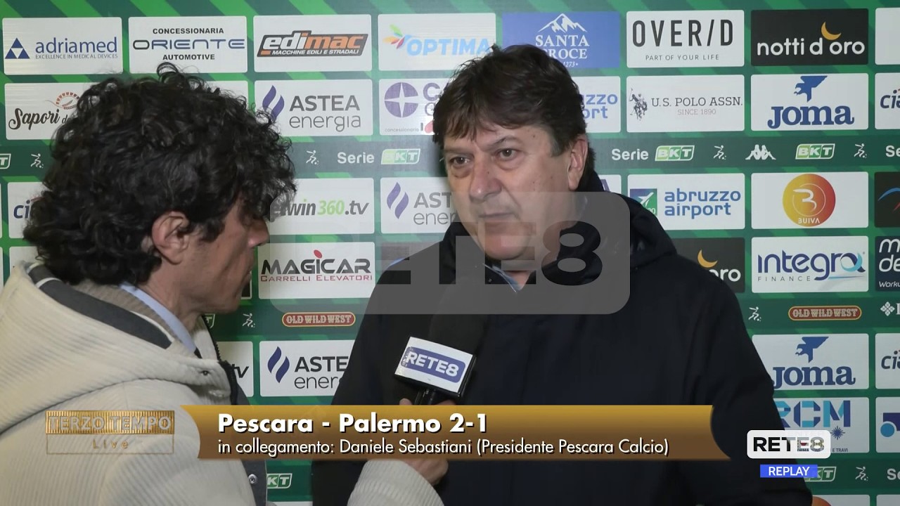 Pescara - Palermo 2-1 91&deg; Sebastiani: 