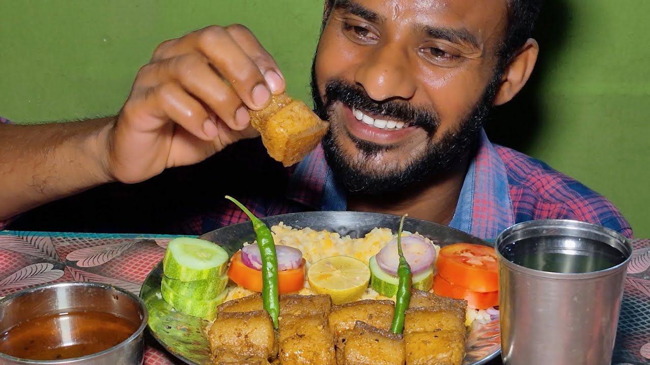 Delicious Pork Curry With Maize Rice Eating | Eating Show | Eating Food | Delicious Pork Curry 