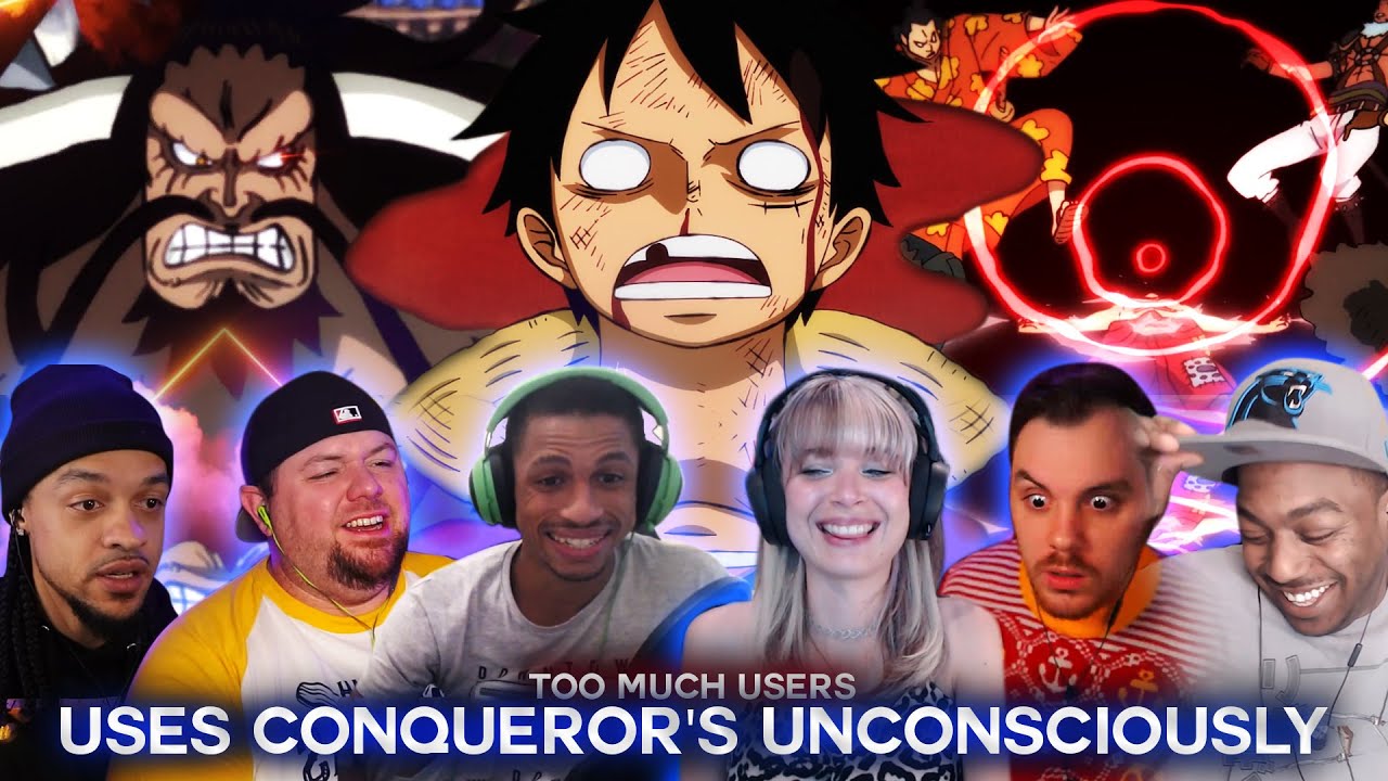 Luffy Uses Conqueror's while Unconscious ! Reaction Mashup