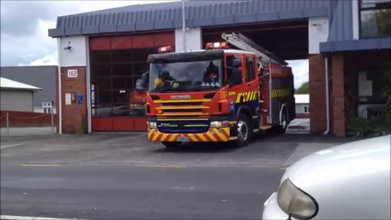 Fire Trucks responding 2
