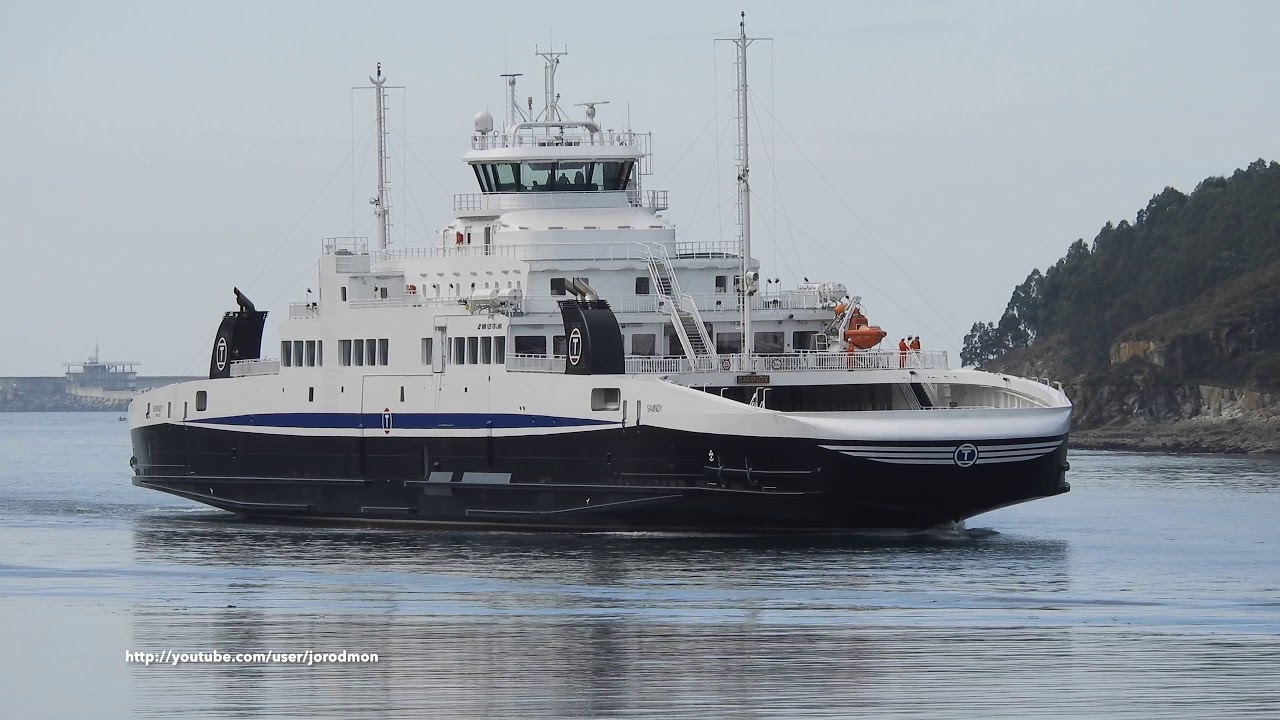 Ferry SAMNOY arrives in Ferrol