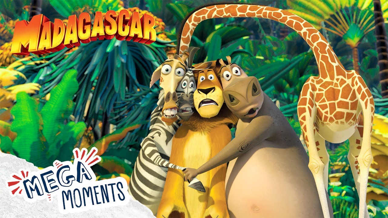 Adventure to the Wild! 🌿 🦁 🦒 | Madagascar | Extended Preview | Mega Moments