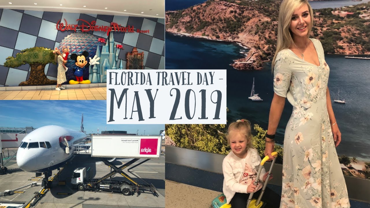 Walt Disney World / Florida Spring 2019 | Vlog #1 | Travel Day - Flying BA from London Gatwick
