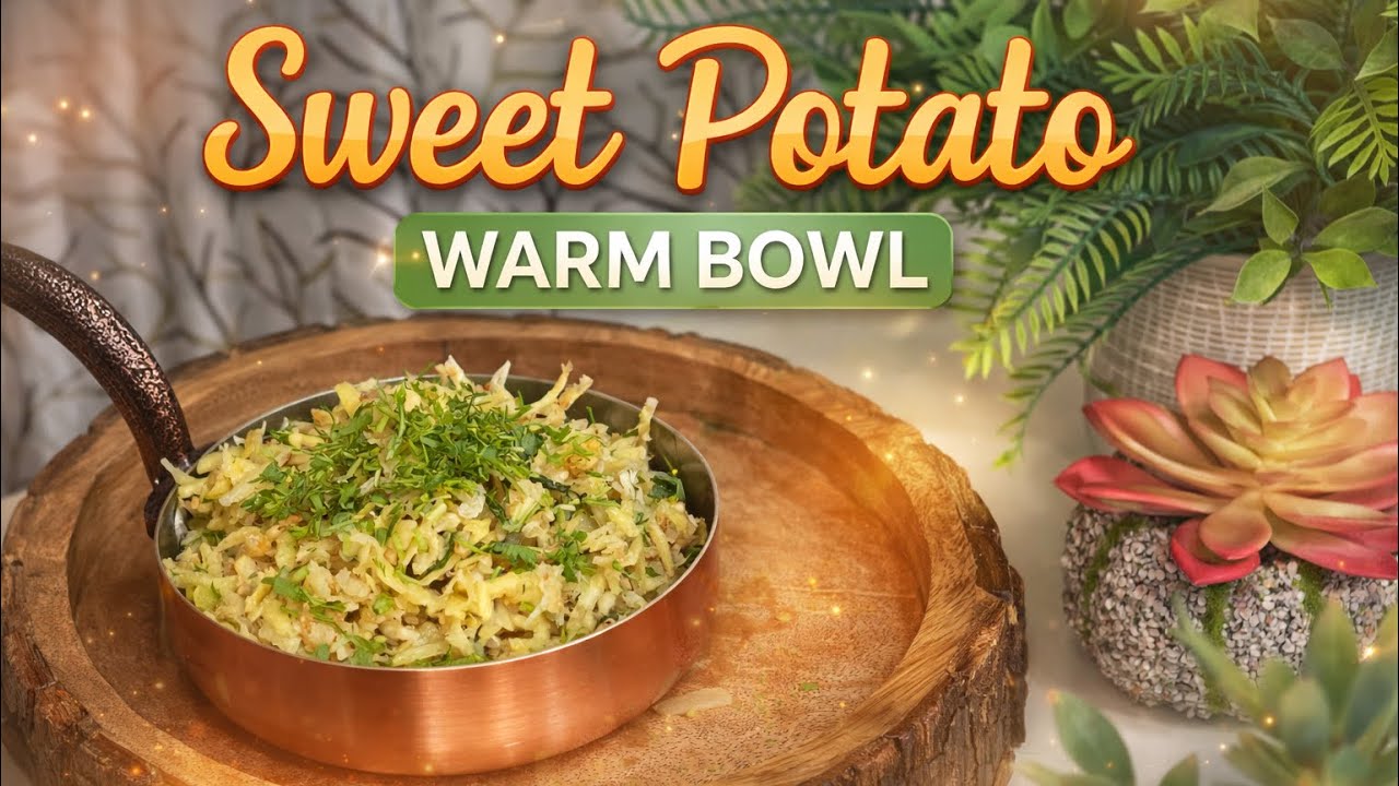 This Sweet Potato Bowl Is My Favorite Winter Dish @bhartiscraftycurry 
