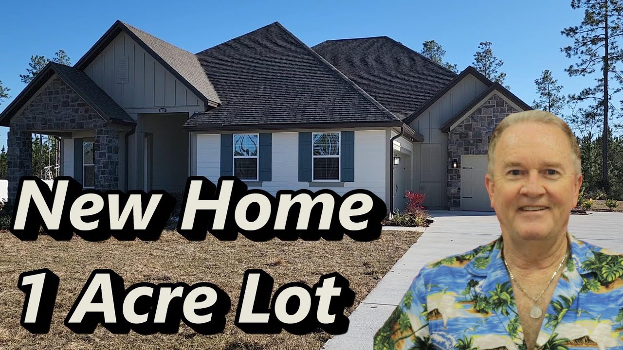 Jacksonville Florida New Construction Home by Terrata Homes | SOLD ($679,900) |  1 Acre | KERR Tour