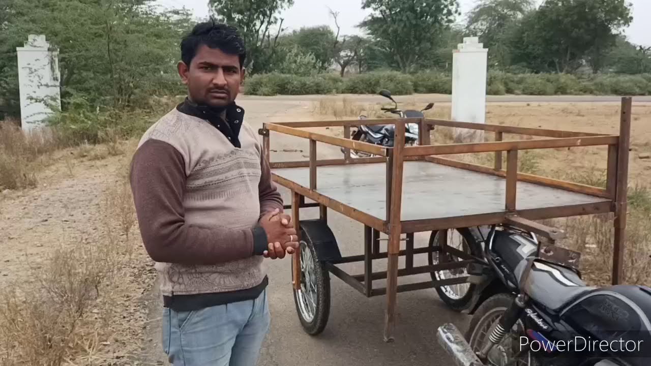 bike ke sath desi jugad