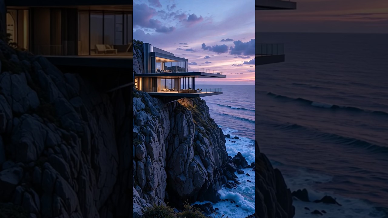This Smart Glass House Feels Like Living in the Future! 🤯🏡 #shorts