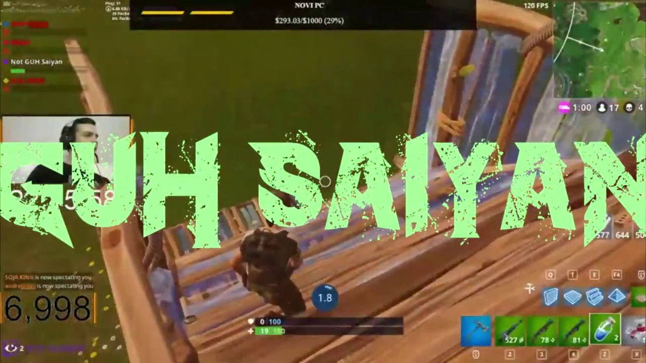 FORTNITE - Najbolji igrac na balkanu - GUH Saiyan