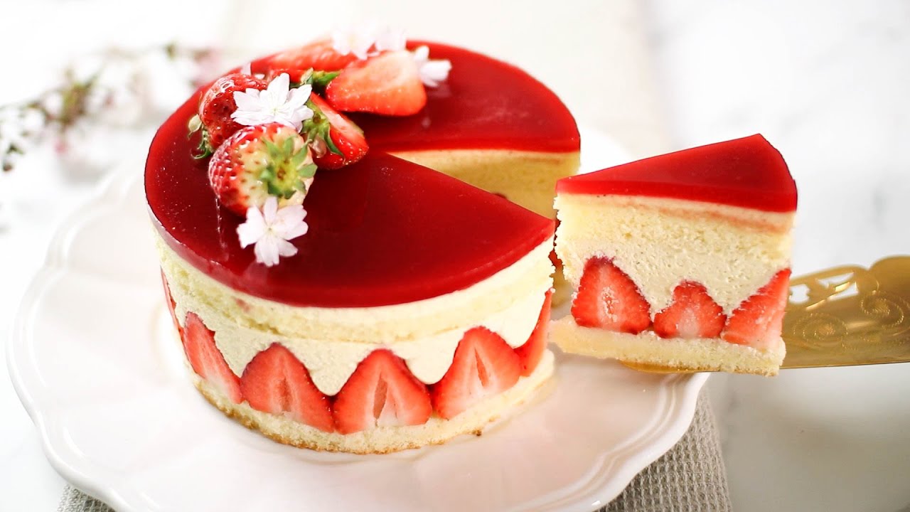 フランスのショートケーキ ！フレジエの作り方