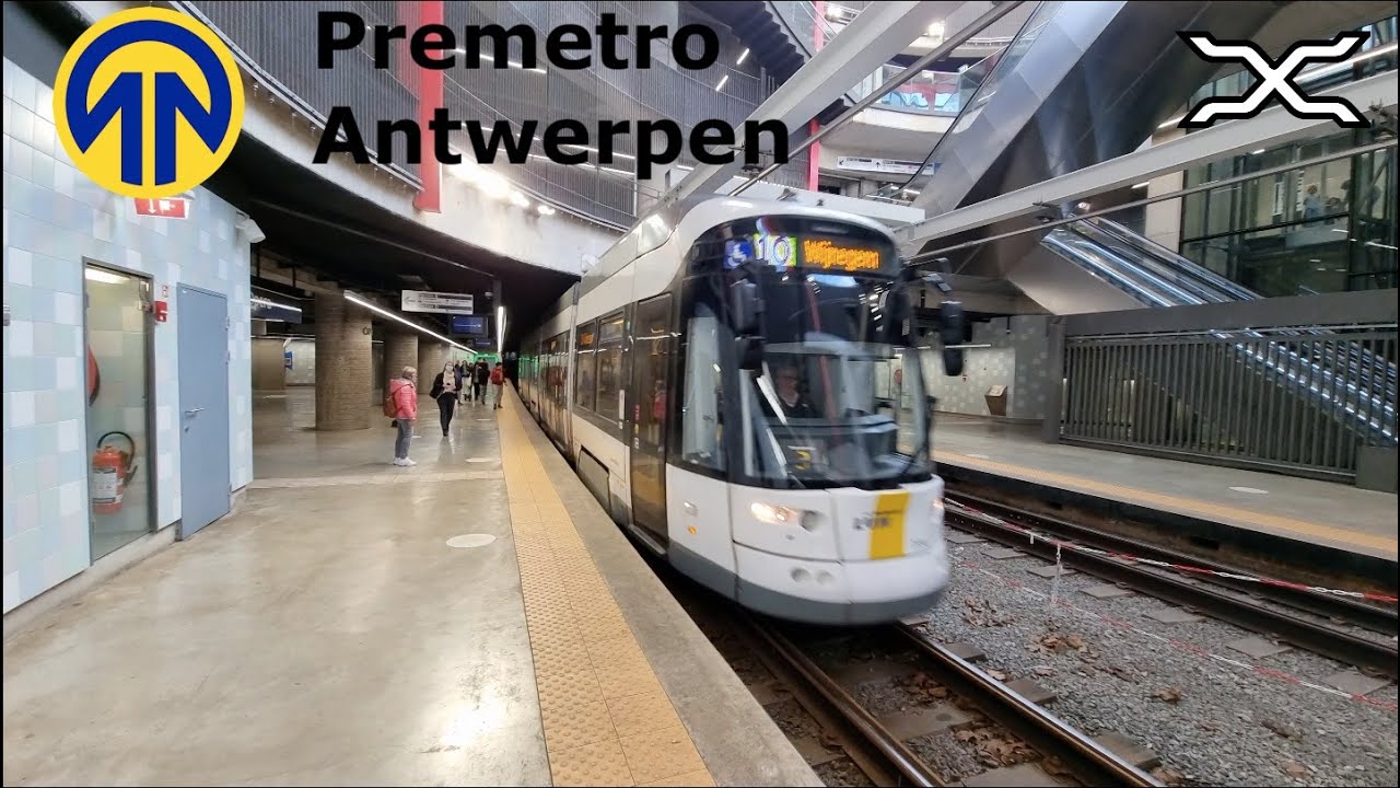 Premetro Antwerpen | Tram | Antwerp | Anvers | De Lijn | Belgium