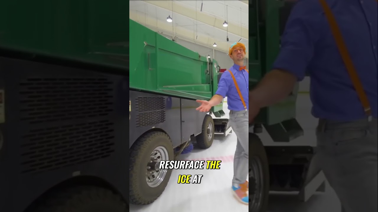 Zamboni: Ice Resurfacing Machine!