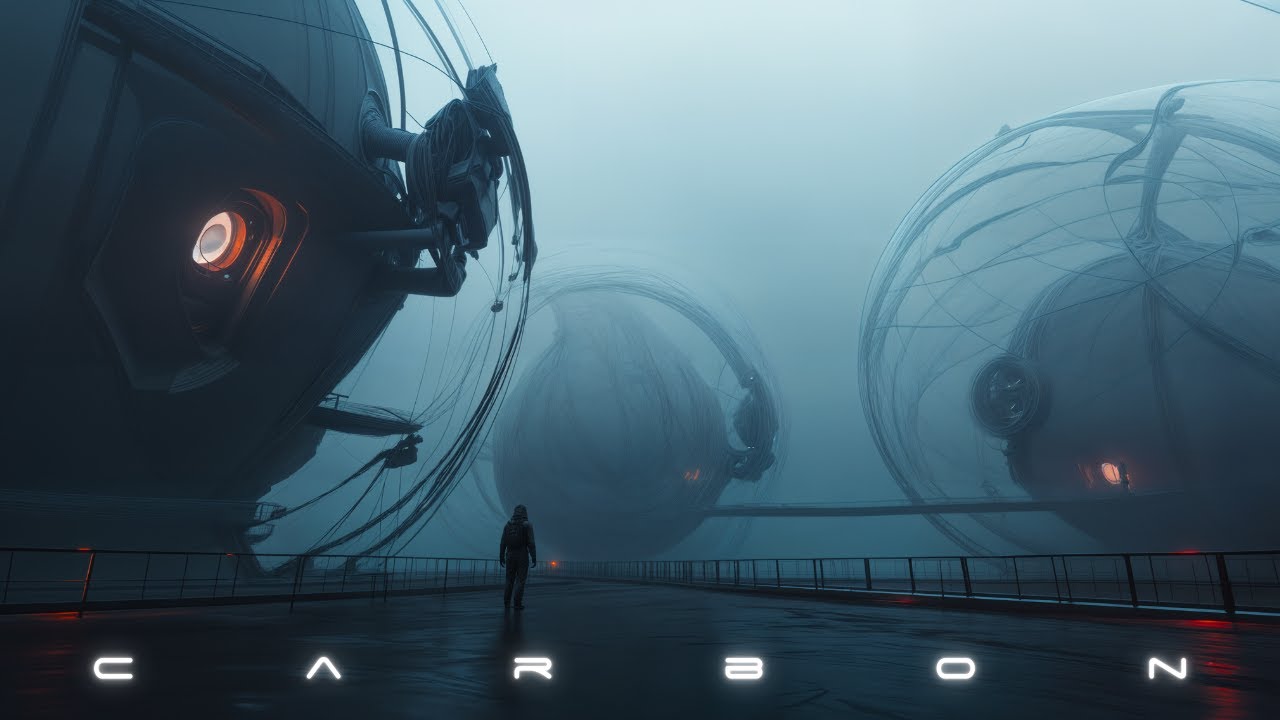 CARBON - Deep Space Ambience - Serene Sci-Fi Music & Atmosphere - Calming Ambient for Focus & Sleep