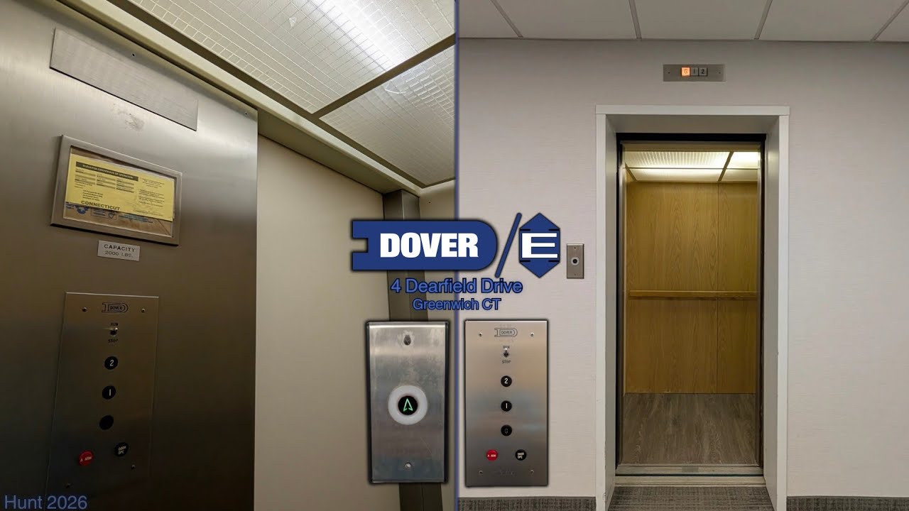 Low On Oil | EPIC Dover Black Button Hydraulic Elevator | 4 Dearfield Drive, Greenwich CT