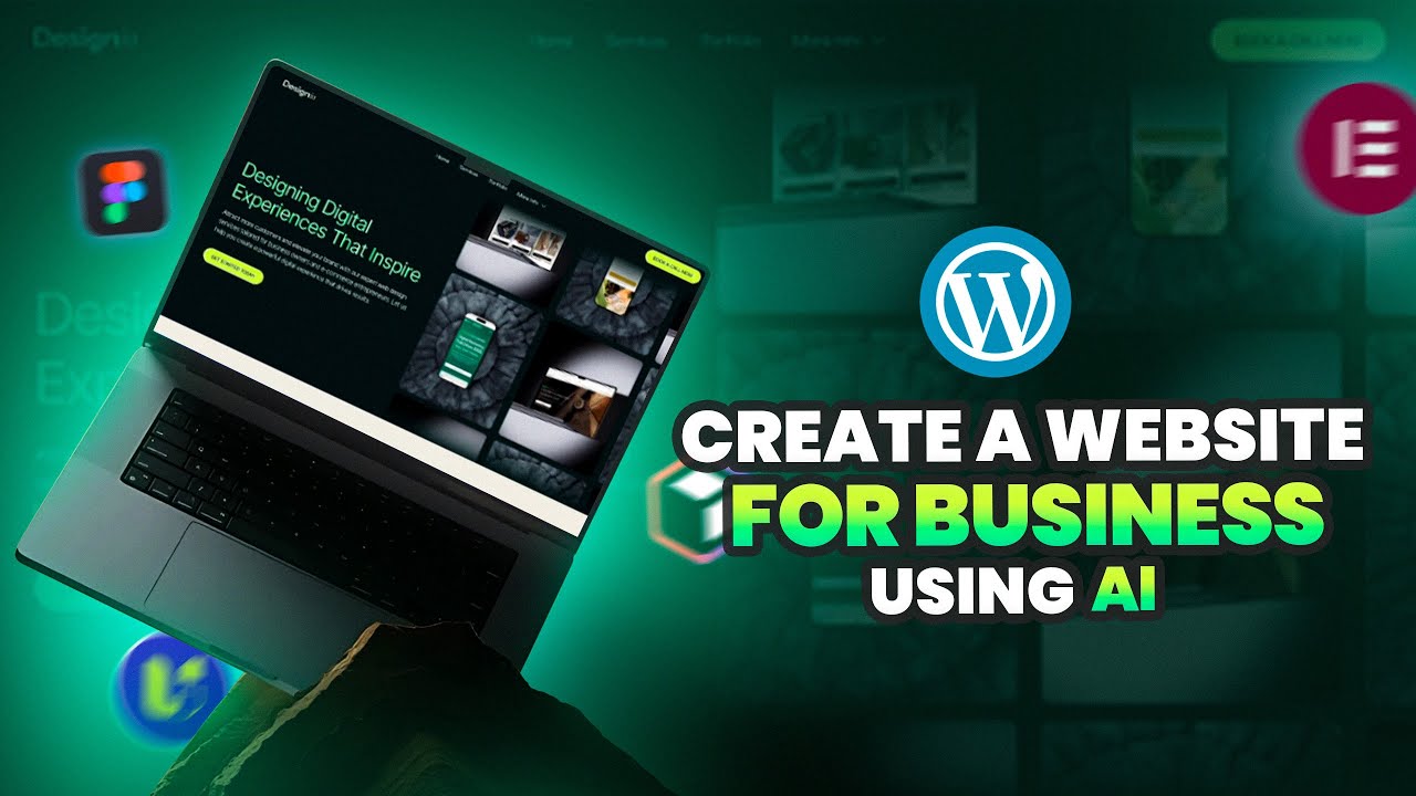 How to create a website for business using AI - ChatGPT, Relume, Figma, UiChemy, Elementor