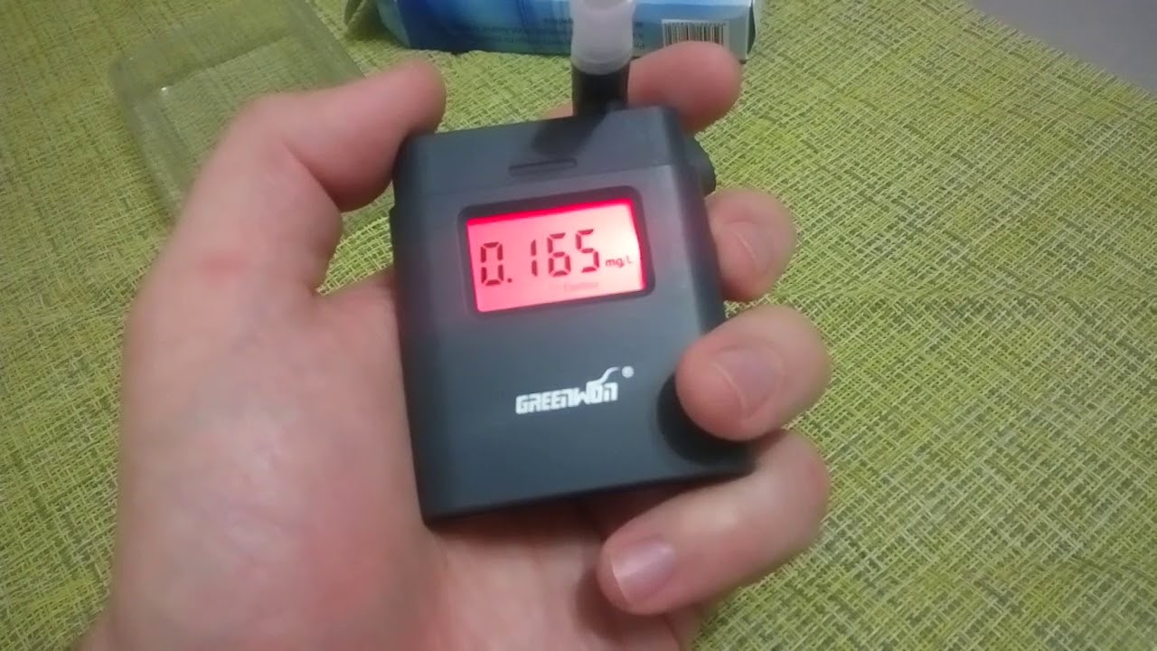 Бюджетный алкотестер с Али Экспресс.