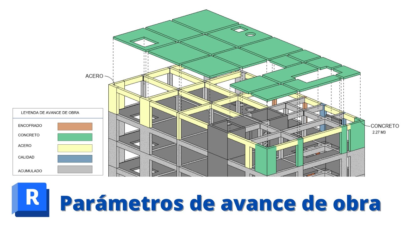 AVANCE DE OBRA - PARÁMETROS, FILTROS, LEYENDAS Y 3D #revit