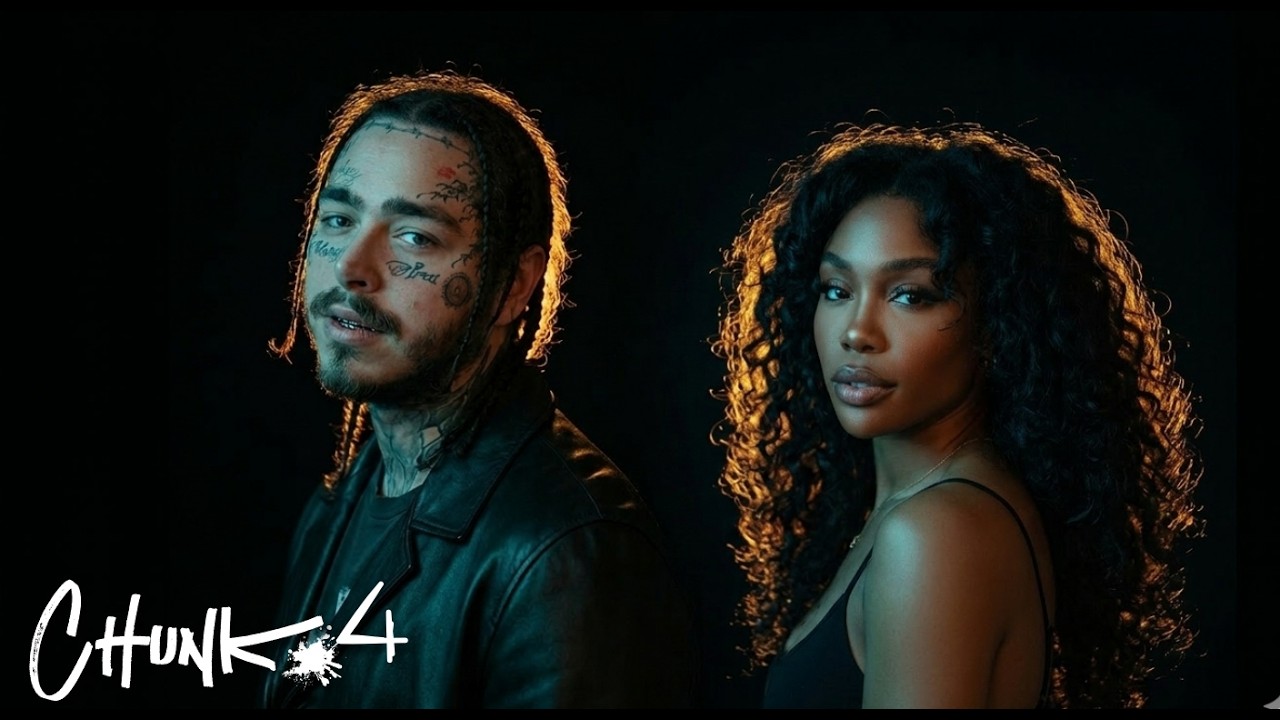 Post Malone & SZA &ndash; Growing Love | Emotional Pop-Rap R&B Duet (lyrics video)