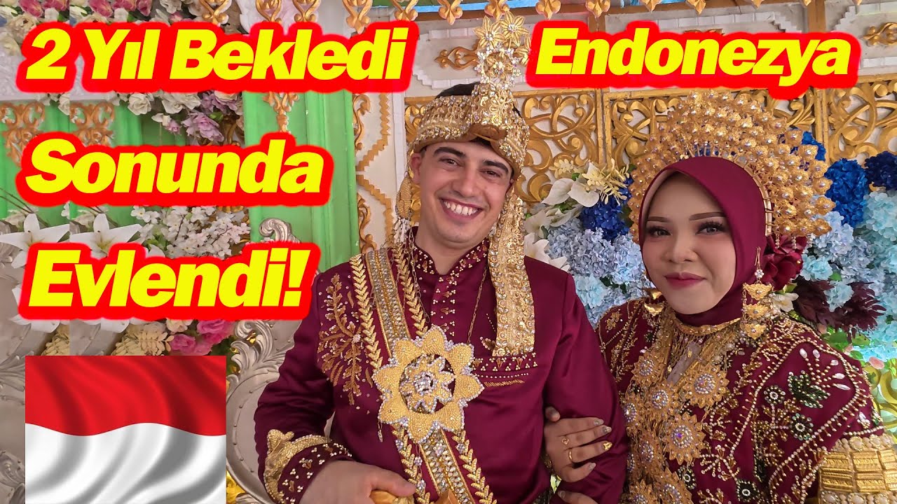 2 Yıl Bekledi Sonunda Endonezya'dan Evlendi!-Tek Sorun Endonezya Çok Sıcak Dedi!#endonezya #nikah