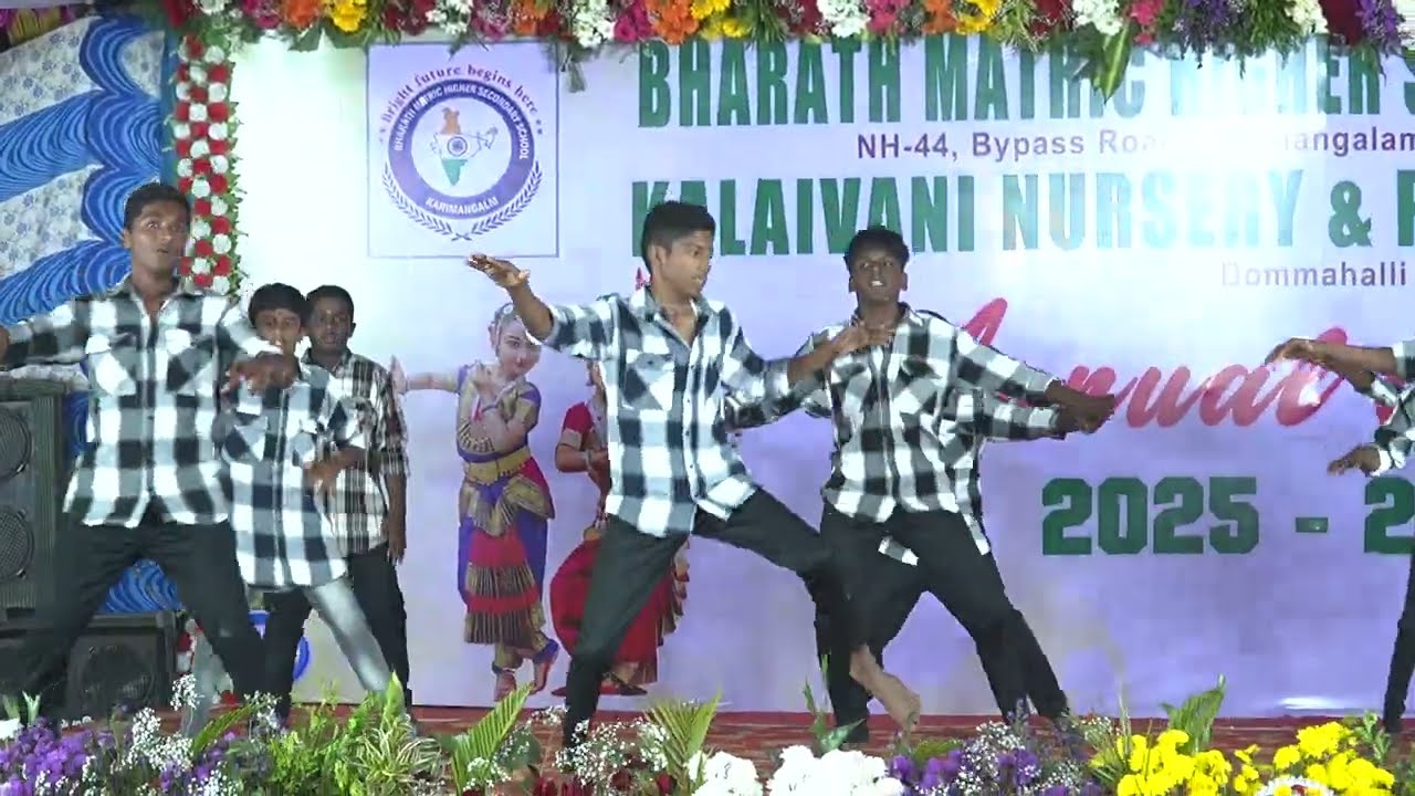Bharath Matric Hr Sec School, Karimangalam |Kalaivani Nursery & Primary School |mixing song