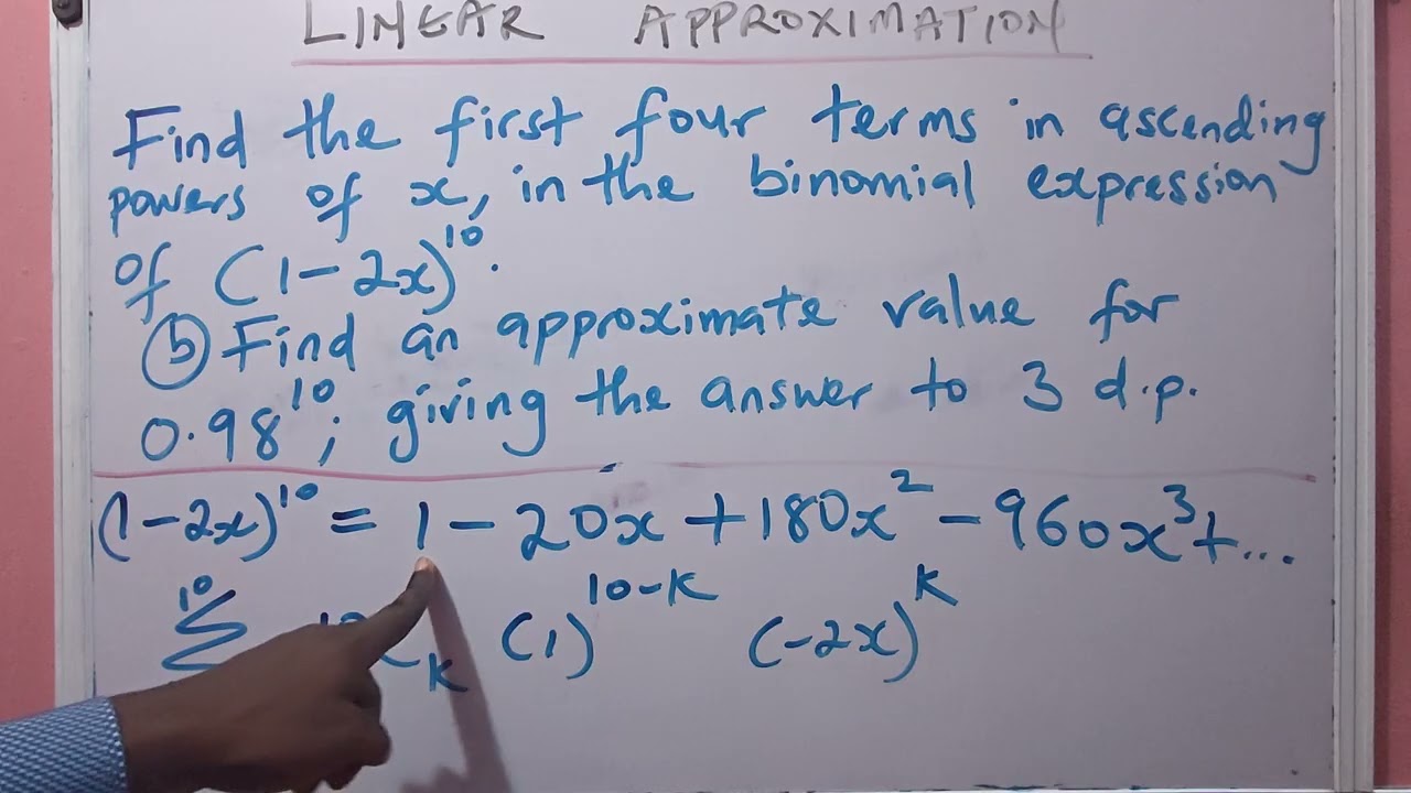 Linear Approximation In Binomial Expansion