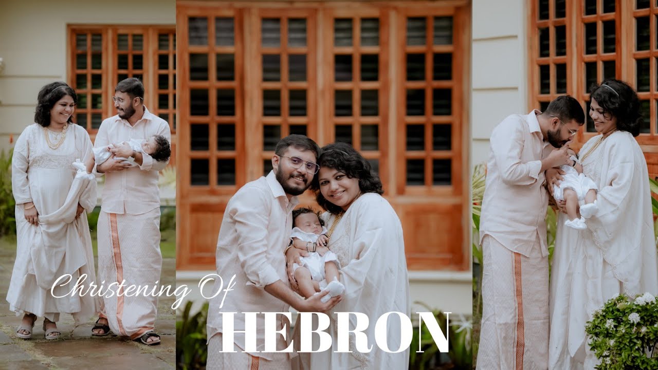 Christening Of Hebron/ Baptism Highlights 2025/ Kerala Christening Ceremony 2025