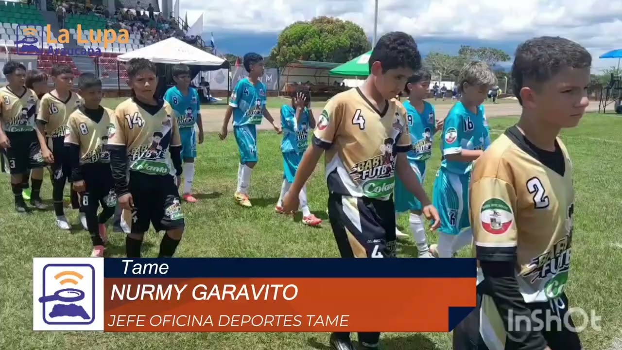 EN TAME SE DIO INICIO AL MUNDIALITO INFANTIL, VARIOS SON LOS PAISES QUE PARTICIPAN