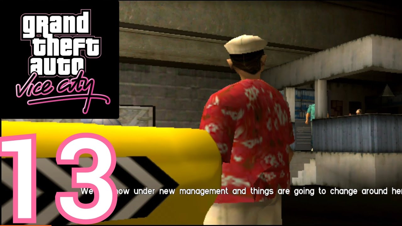 GTA Vice City - Gameplay Walkthrough Part 13 (Android, iOS) - Kaufman Cabs & Taxi Missions