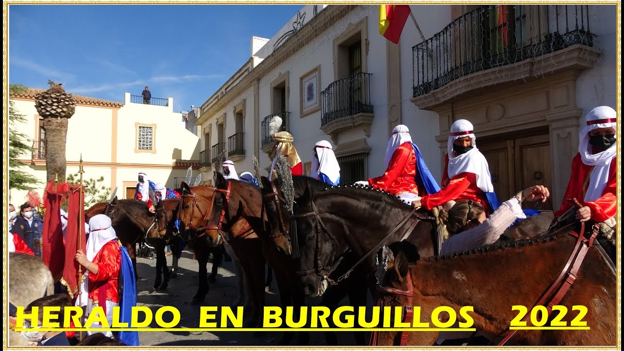4K - EL HERALDO EN BURGUILLOS 2022 SEVILLA
