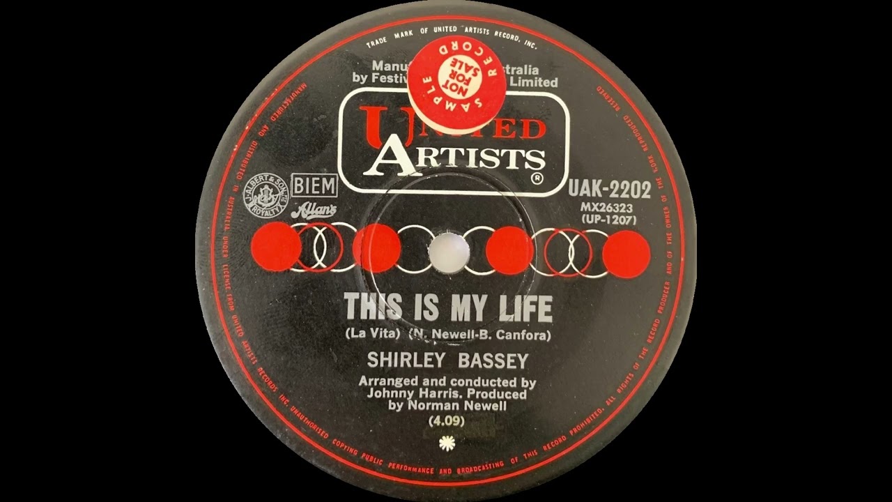 1968: Shirley Bassey - This Is My Life (single version) - mono 45