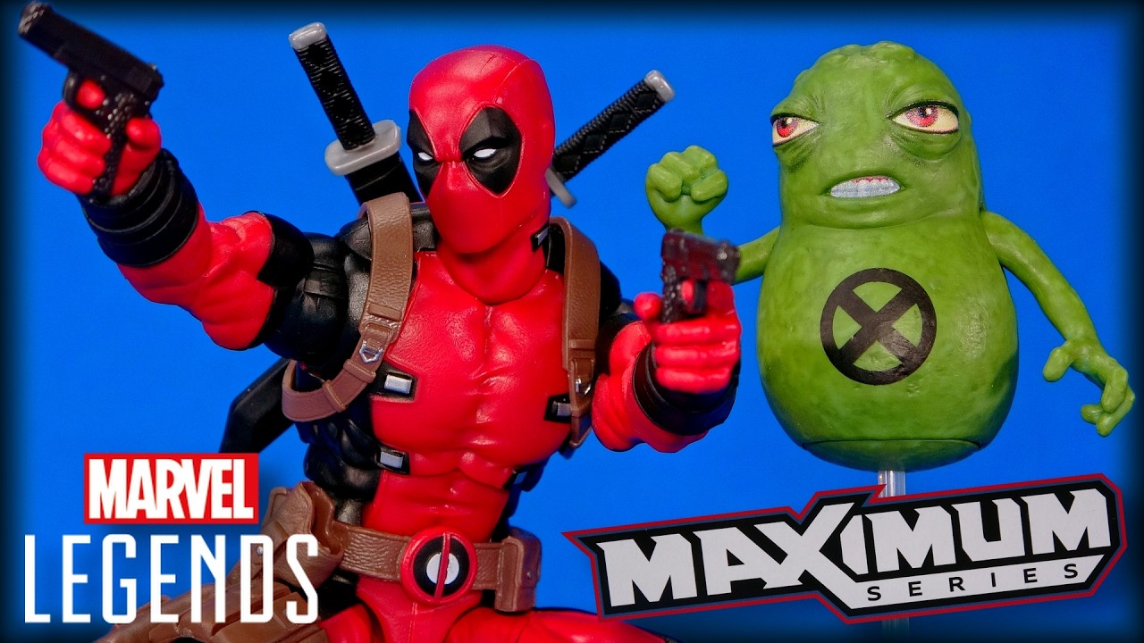 Обзор фигурок Marvel Legends Maximum Deadpool и Doop Hasbro и акция Play Day!
