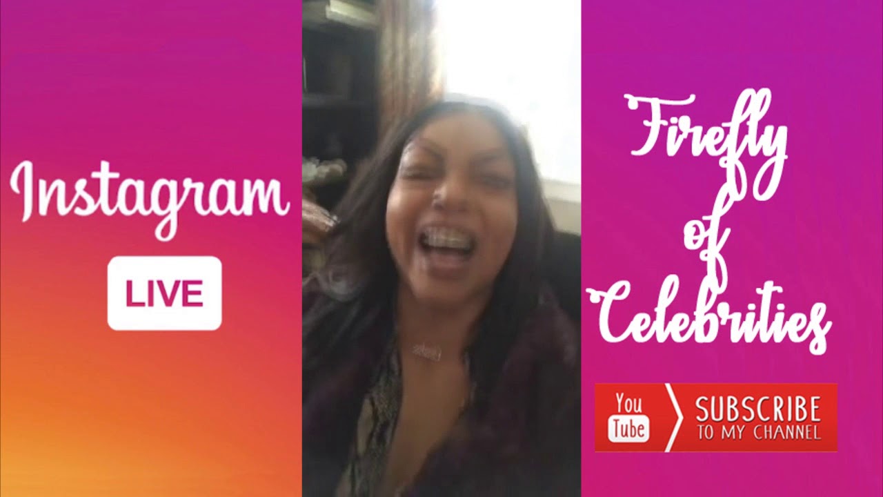 Taraji P. Henson - Oct.2, 2018 [ Instagram LIVE ]