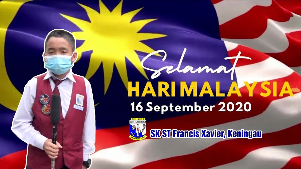 Sambutan Hari Malaysia SK ST Francis Xavier, Keningau - 2020
