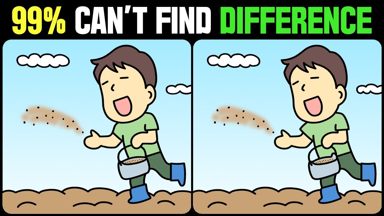 Spot The Difference : Only Genius Find Differences [ Find The Difference #272 ]