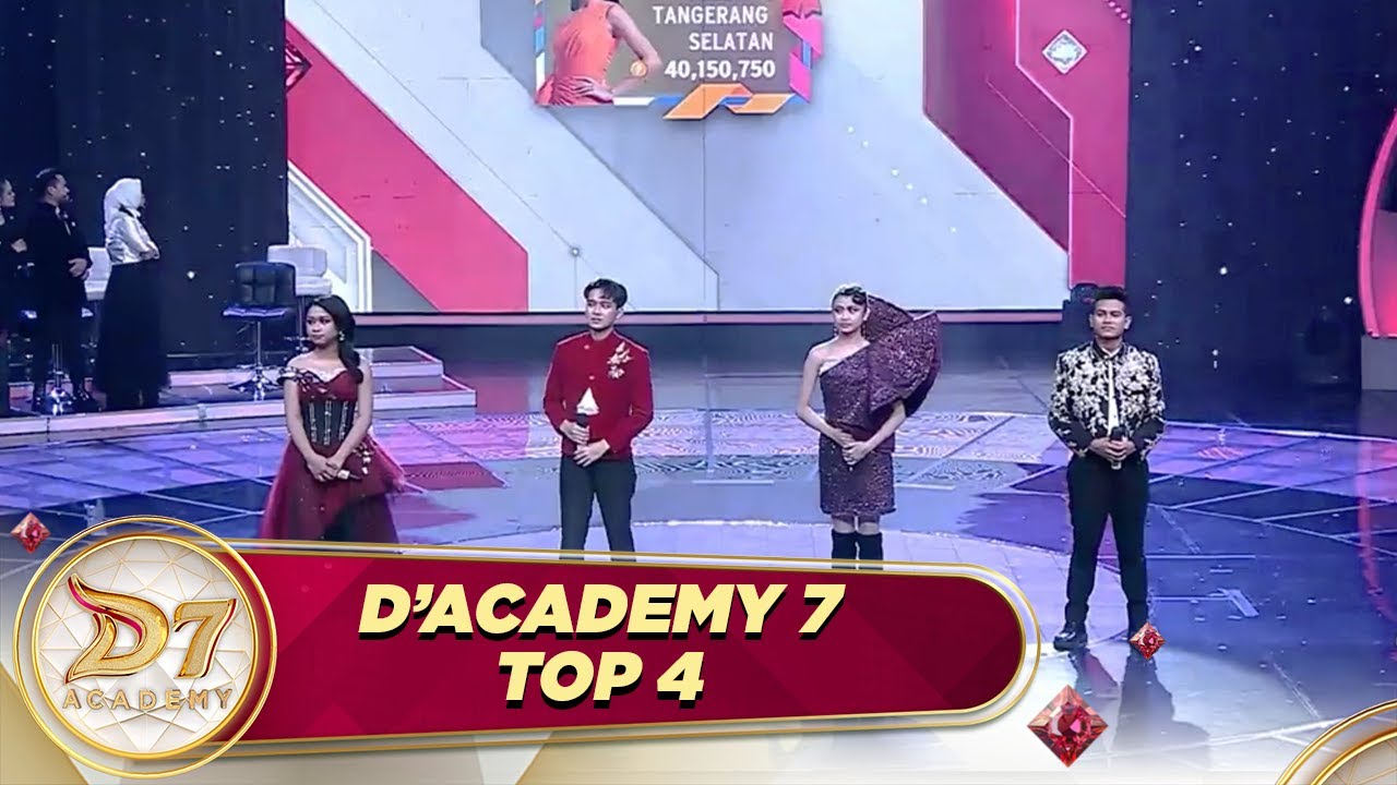 Bikin Deg-degan! Siapakah Academia yang Akan Tereliminasi? | D'Academy 7 Top 4 Result