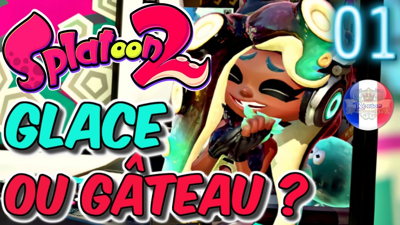 Nintendo Switch Splatoon 2 FR - Glace ou G&acirc;teau ?