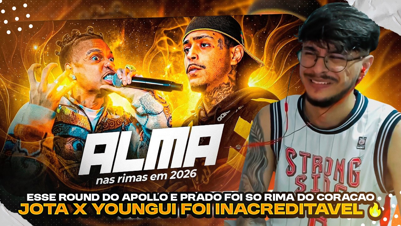 ALAN REAGE A RIMAS que vieram da ALMA em 2026!🔥 | REACT