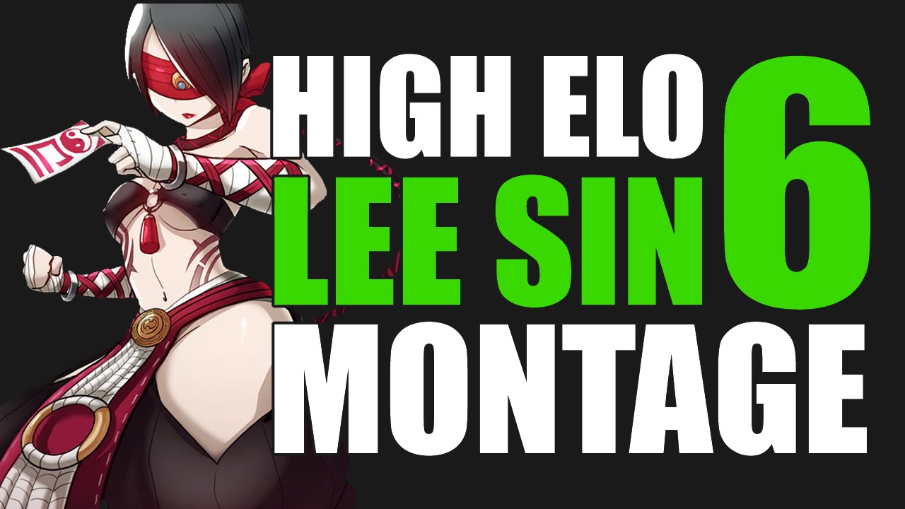 TheDarkTongo High Elo Lee Sin Montage 6 - Best LoL Plays 2015