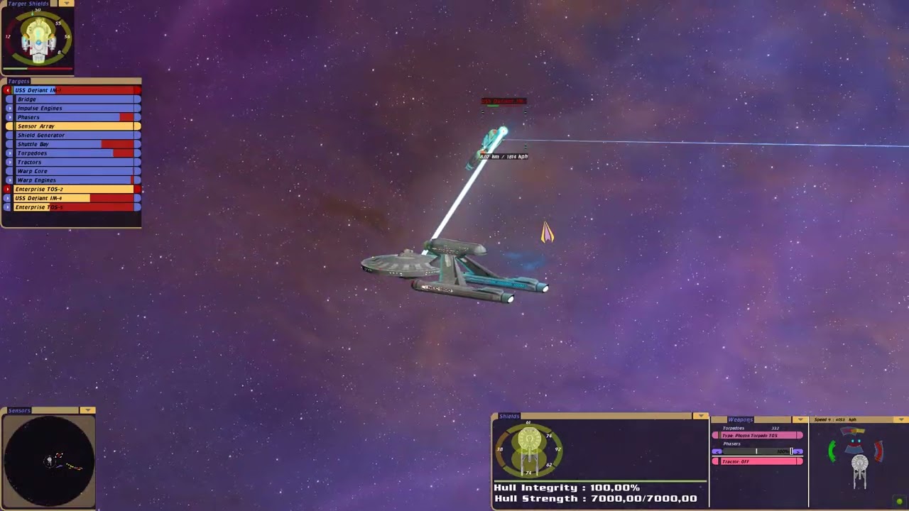 STBC Battles - 3 vs 3 - USS Thompson + NCC-1701 + TOSified Defiant