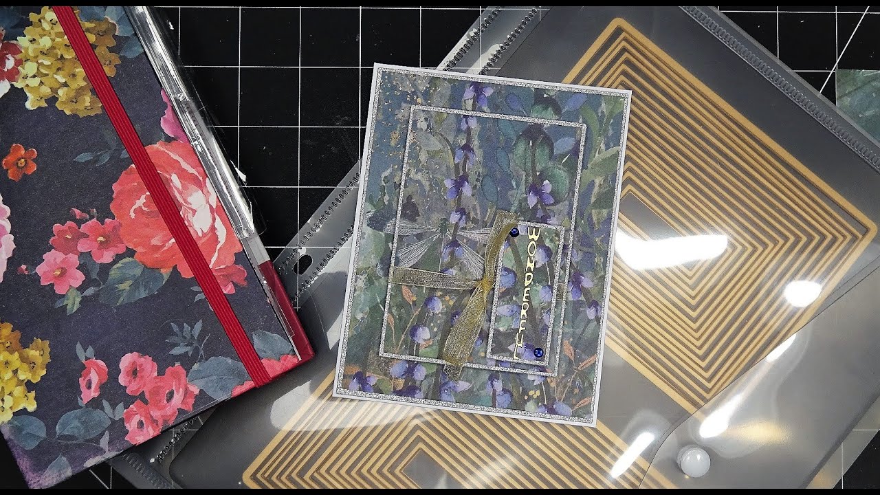 Free Form Friday: Layered Card Using Closely Nesting Dies or Electronic Die Cuts!