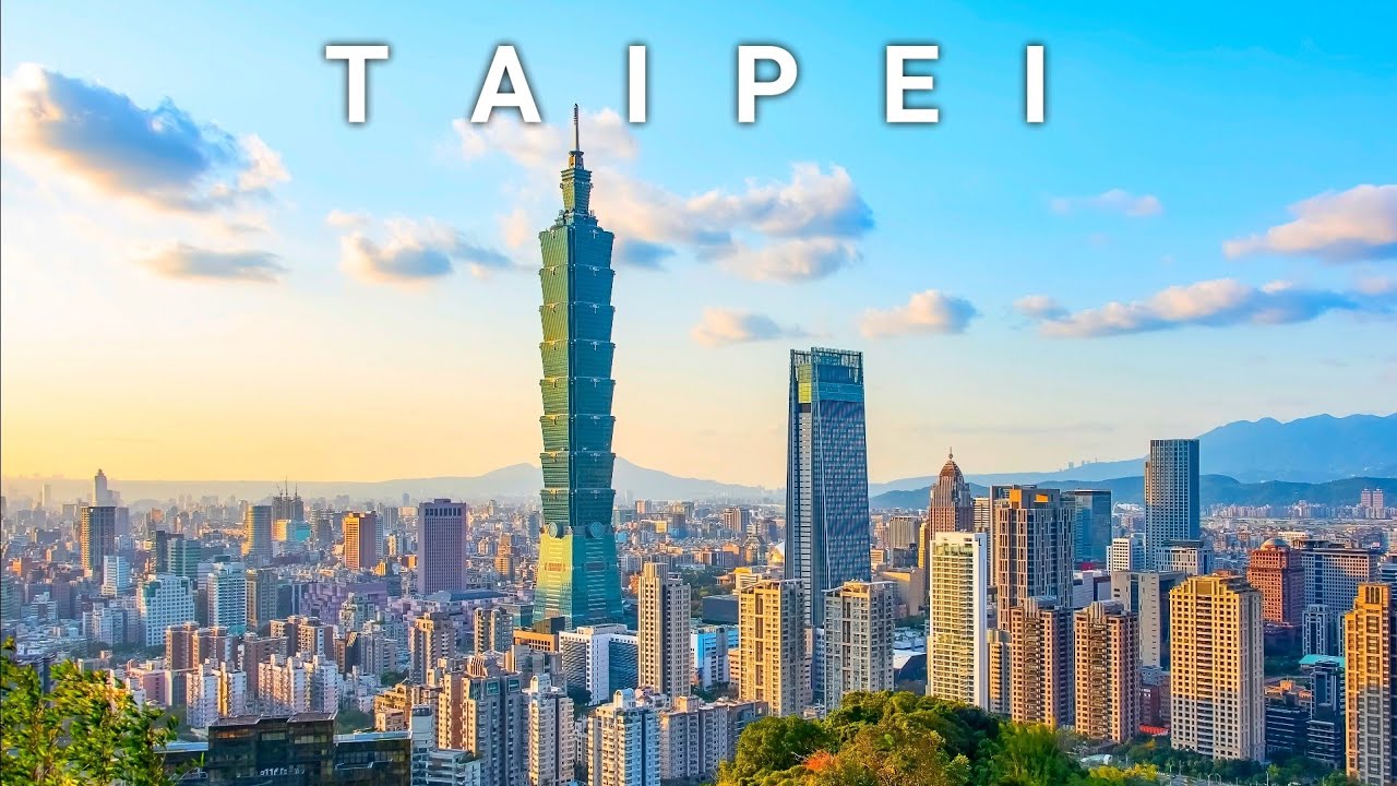 Taipei City, Taiwan 🇹🇼 4k Ultra HD Video |