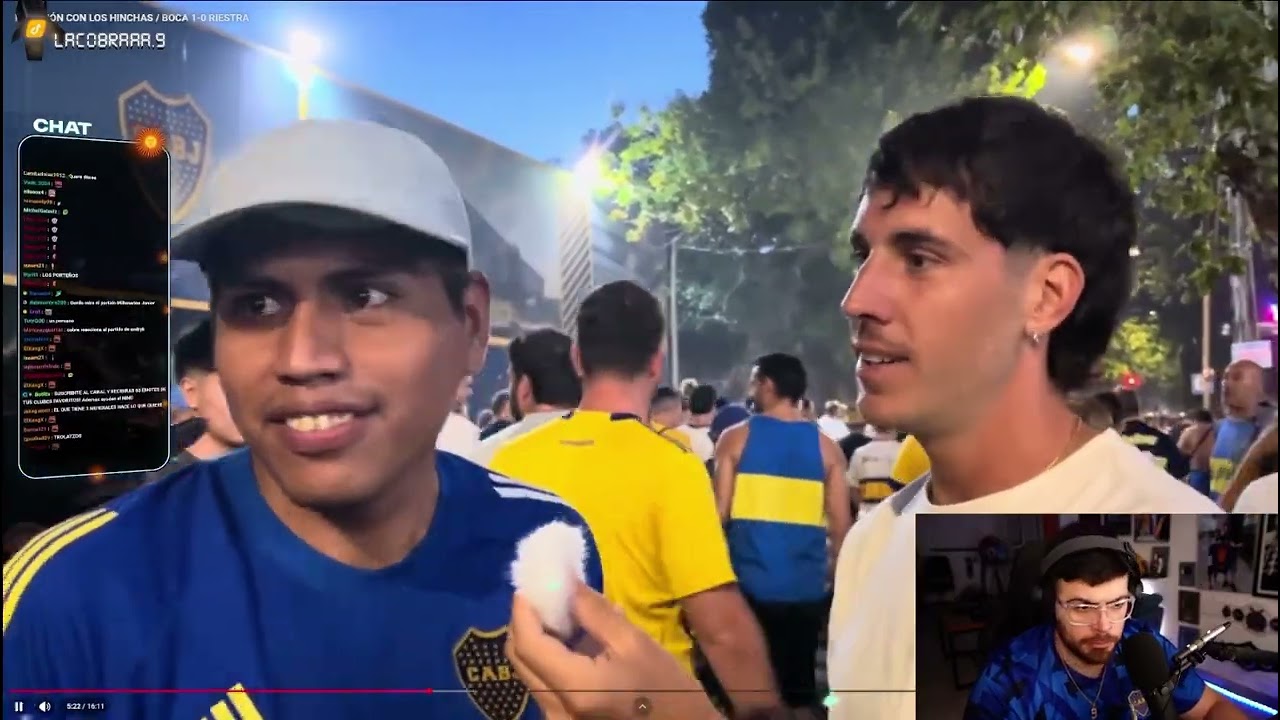 LaCobra Reacciona a la opinión de los hinchas de Boca - riestra 