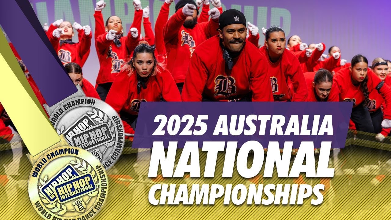 Bloodline (QLD) Gold Medalist HHI MegaCrew Division | 2025 Australia Hip Hop Dance Championships