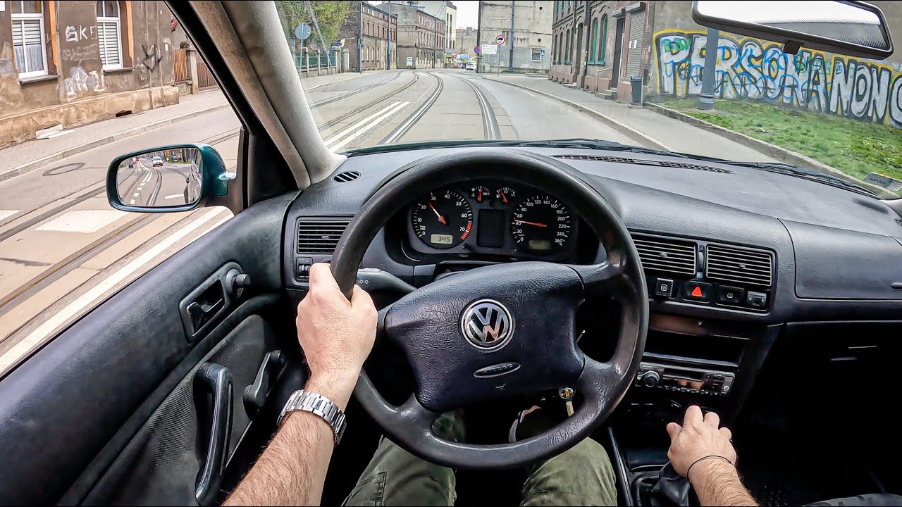 2000 Volkswagen Golf 4 [1.6 100HP] |0-100| POV Test Drive #1184 Joe Black