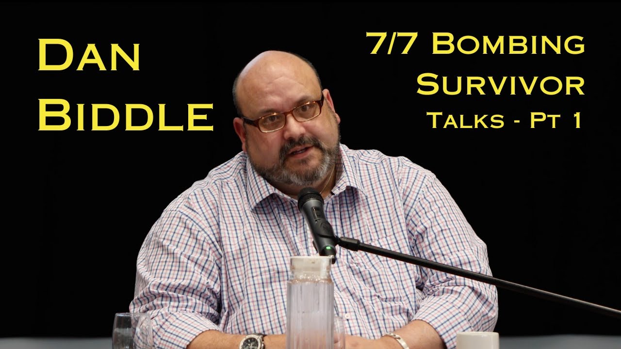 Dan Biddle - 7/7 Bombing Survivor Talks. Pt1