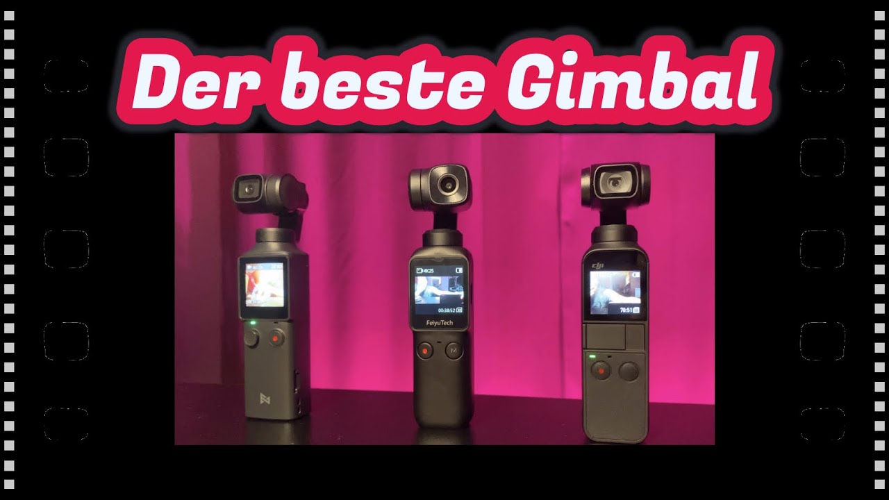 Fimi Palm, Osmo Pocket, Feiyu Pocket im Test. Wer ist der Beste 2020 ? Handheld Vergleich und Test