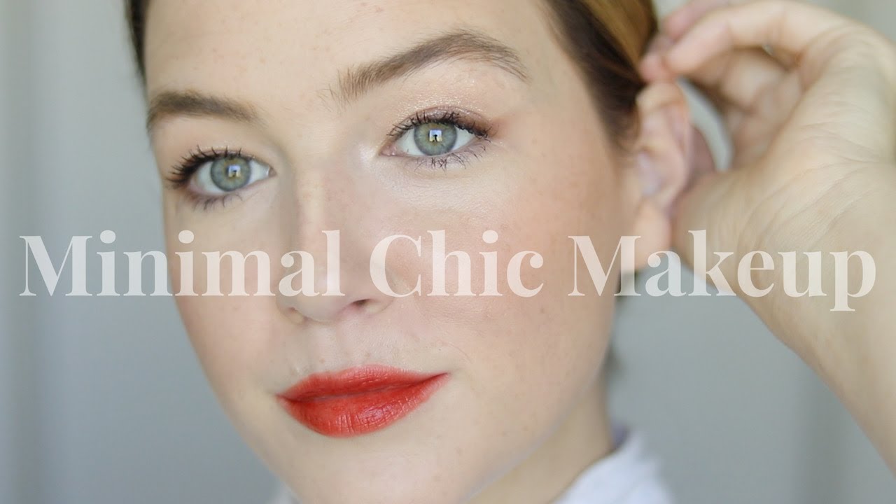 How to Look Chic without Wearing A Lot of Makeup